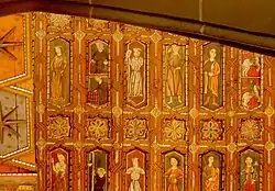 Techumbre mudéjar de la Catedral de Teruel.