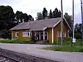 Estación de trenes en Tervola.