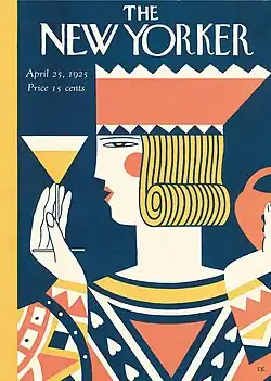 Portada de Karasz para The New Yorker, 25 de abril de 1925