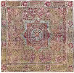 La alfombra mameluca Baillet-Latour, El Cairo, de principios del siglo XVI.