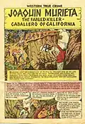 The Fabled Killer-Caballero of California, Fox Feature Syndicate, febrero de 1949