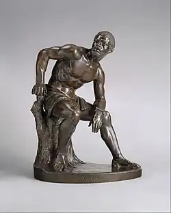 El esclavo liberado (1863), de John Quincy Adams Ward, Metropolitan Museum of Art, Nueva York