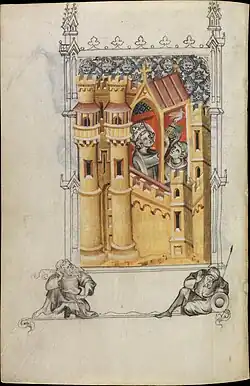 Escena de la vida de san Luis