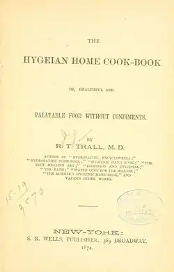 El Hygeian Cocinero de Casa-Libro, 1874