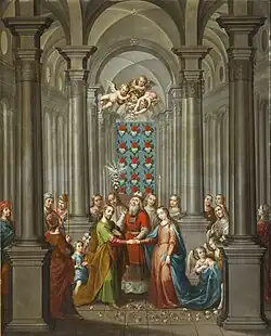 Los Desposorios de la Virgen y San José, 1749, Museo de Arte del Condado de Los Ángeles
