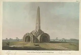 Obelisco de Pearce en Stillorgan.