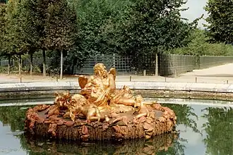 El dios Saturno en el Estanque del Invierno