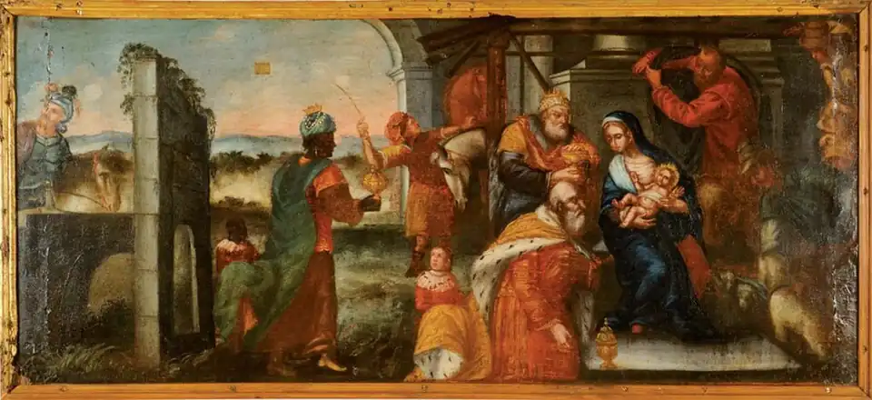 Adoración de los Reyes Magos