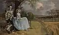Thomas Gainsborough - El Señor y la Señora Andrews (1750)