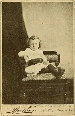 Thomas Meighan, década de 1880.