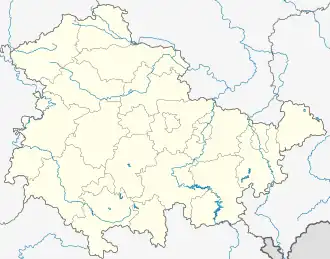 Gotha ubicada en Turingia