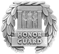 Guardia, insignia de identificación de la Tumba del Soldado Desconocido, otorgada a los centinelas electos del Pelotón de la Guardia de la Tumba del Soldado Desconocido.