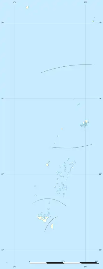 NFO / NFTO ubicada en Tonga