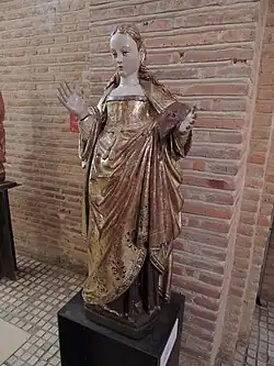 Virgen encinta del siglo XV, procedente de la iglesia de la Concepción (Toro).