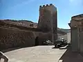 Restos de la torre de la iglesia