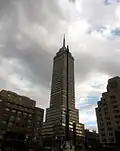 Torre latinoamericana, Luis Cuevas Barajas construcción con Adolfo y Leonardo Zeevaert.