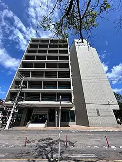 Torre Manzur, antiguo edificio de la Caja de Crédito Agrario
