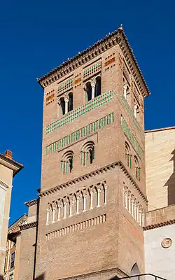 Torre de la Iglesia de San Pedro, último tercio del S.XII (Teruel)