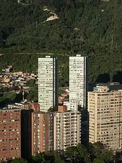 Las torres al atardecer