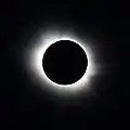Eclipse total en Longyearbyen, Svalbard, Noruega