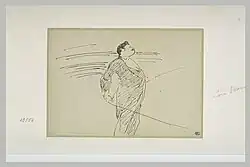 Portrait de Louis Fernando, directeur de cirque, de Toulouse-Lautrec.