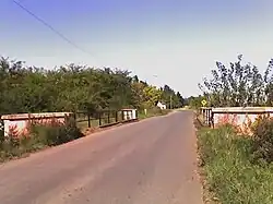 Puente sobre el Arroyo de la Cañada Pantanosa.
