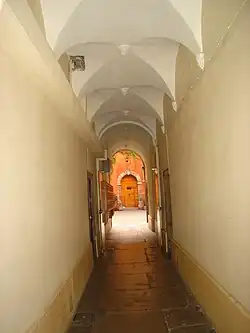 Traboule en la Torre Rosa