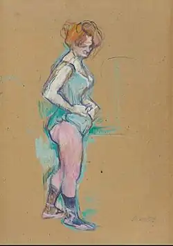 Trapéziste du Cirque Fernando, de Toulouse-Lautrec (1890)
