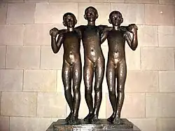 Tres gitanillos, de Joan Rebull (1946).