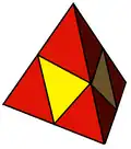 Octaedro, tetraedro triangulado