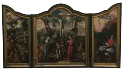 Tríptico de Jan van der Biest de Pieter Aertsen . Principios del siglo XVI