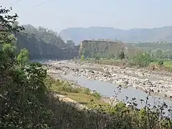 El río al norte de Bidur