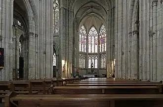 Coro de la basílica de San Urbano de Troyes.