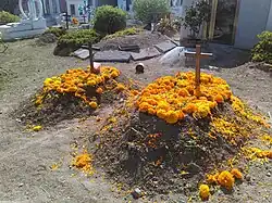 Cementerio en Dajiedhi.