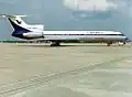 El avión involucrado en el accidente en junio de 1992.