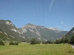 entre Nassereith y Dormitz, el panorama