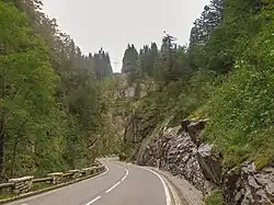 Panorama entre Untertauern y Obertauern