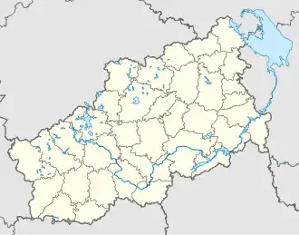 Bologoye ubicada en Óblast de Tver