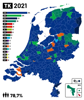 Elecciones generales de los Países Bajos de 2021