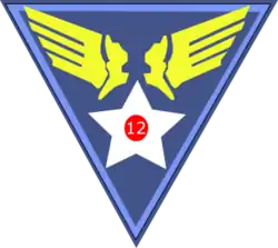 Duodécima Fuerza Aérea África del Norte Mediterráneo