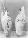 Mujeres judías en Túnez. Sobre 1910.