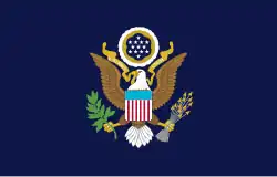 Estandarte presidencial (1898-1916) (uso por la Armada)