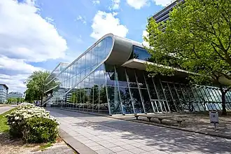 Educatorium (1992-1997) de la Universidad de Utrech, obra de Rem Koolhaas