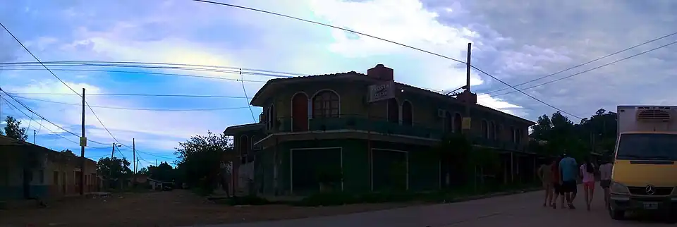 Calle de la ciudad de Aguas Blancas