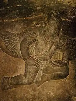 Representación de Garudá.