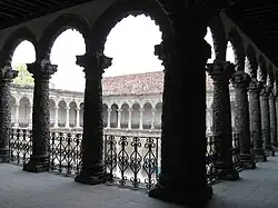 El patio del Convento de la Merced de Ciudad de México. México