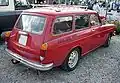 Volkswagen 1600 Variant 1970. Vista posterior.