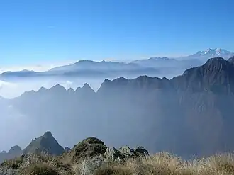 Corni di Nibbio Y Monte Rosa, vistos desde Cima Sasso (1916 m)