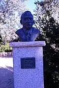 Busto de Juan Jiménez Quílez (1895-1982), hijo predilecto de Valacloche