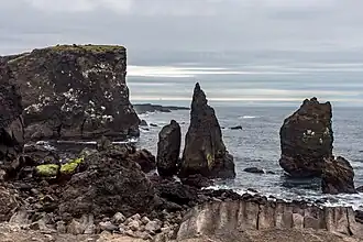 Valahnúkamöl, Región Suðurnes, en el sur de Islandia.